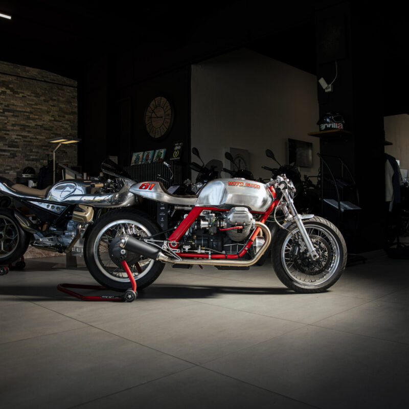 Moto Guzzi v7 Sport La Macchina by Ateler mcnc