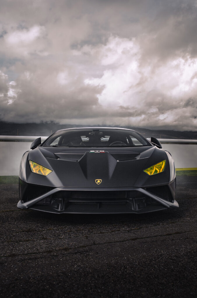 Shooting photo photographe pro suisse Nyon Lamborghini STO black