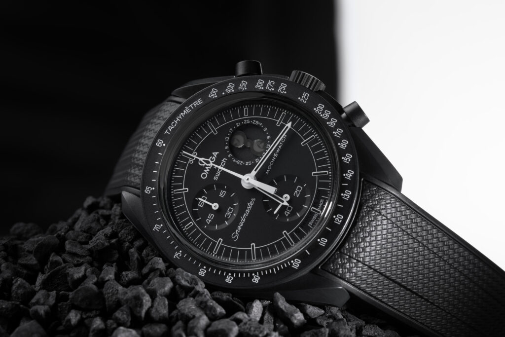 Shooting photo professionel photographe suisse NyonOmega Speedmaster shooting studio