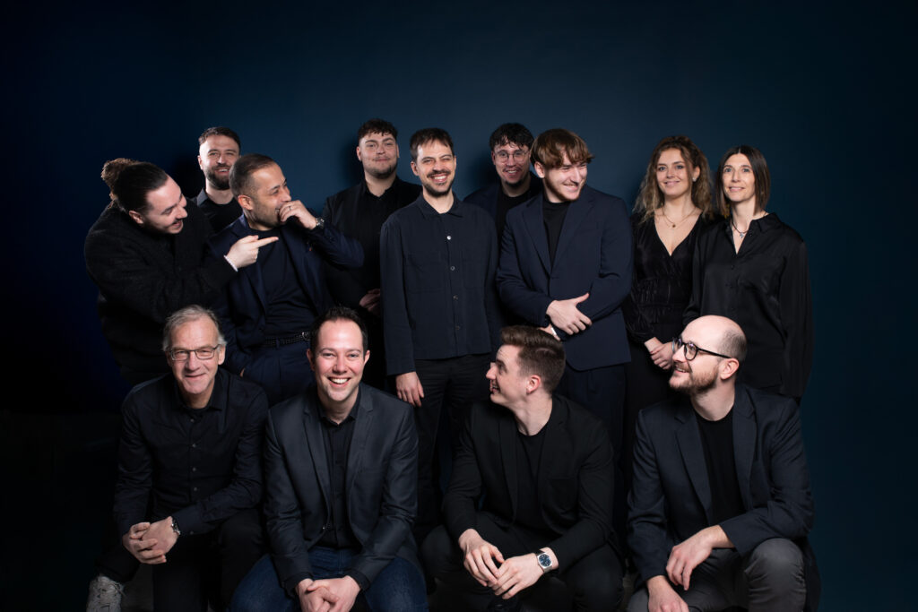 Shooting photo professionel photographe suisse Nyon Photo de groupe Inved