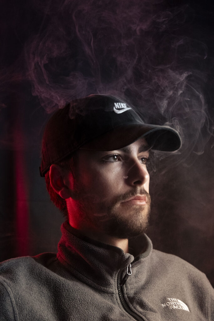 shooting portrait studio