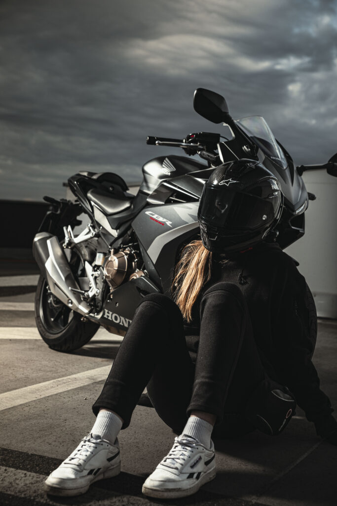 Shooting EA Photographie Honda 500R Photographe moto suisse