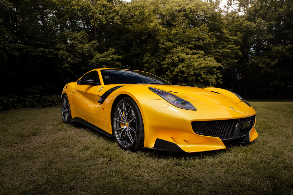 Concours de l'élegance 2024 coppet / Ferrari F12 TDF photo shooting