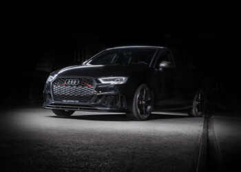 Audi RS3 noir de nuit