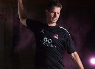 Shooting photo photographe pro suisse Nyon Portrait d'équipe de Handball